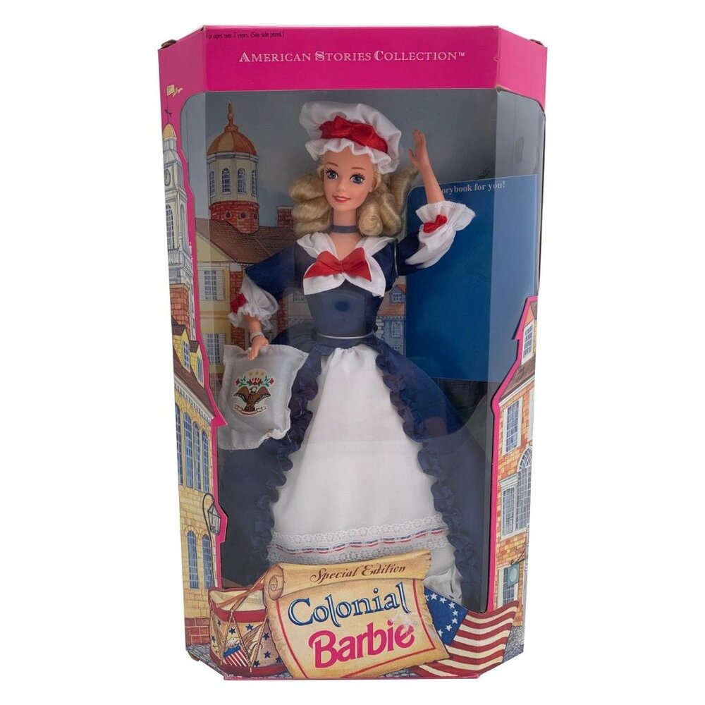 1994 Colonial Barbie - Special Edition American Stories Collection Mattel #12578